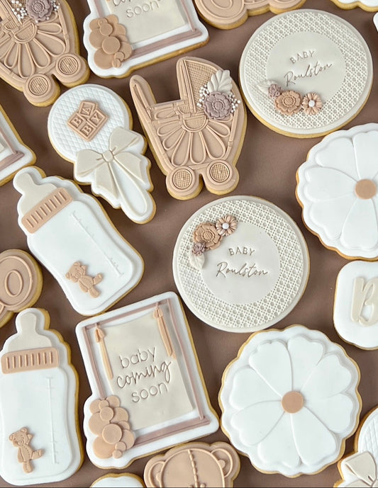 Rattan circle stamp and cutter